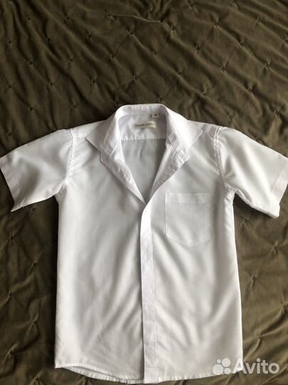 Рубашка хлопок для мальчика 140р