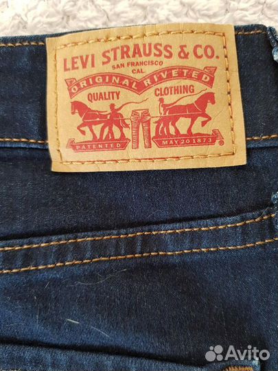 Джинсовая юбка Levi's, 24 размер