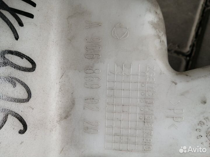 Бачок Омывателя мерседес Спринтер 906 рестайлинг