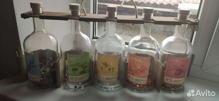 Набор для приготовления настоек подарочный