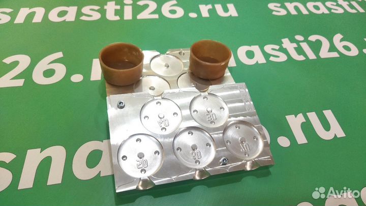 Форма для литья грузил к кормушке пробка 30-70гр