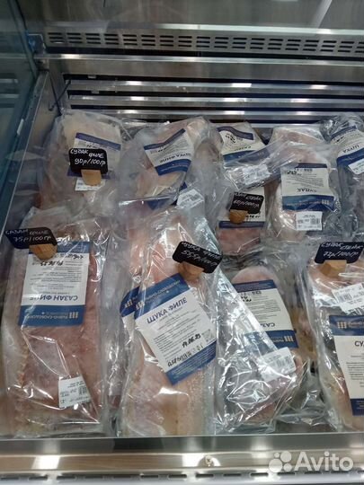 Речная рыба в ассортименте