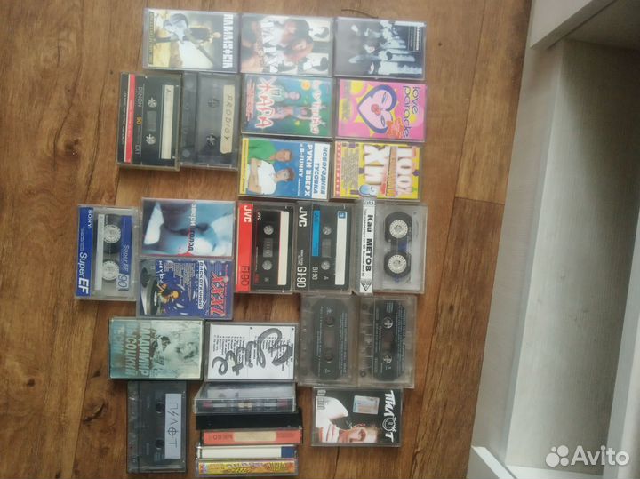 Аудиокассеты разные