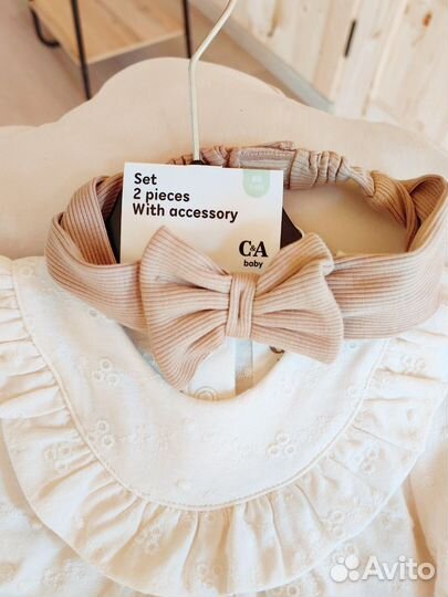 Комплект c&a для малышки 68