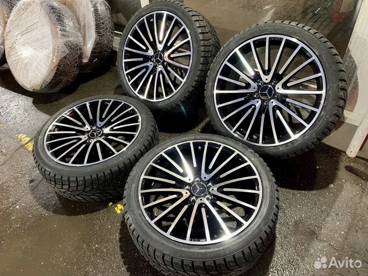 Колеса Мерседес S222 S223 R20 разно широкие