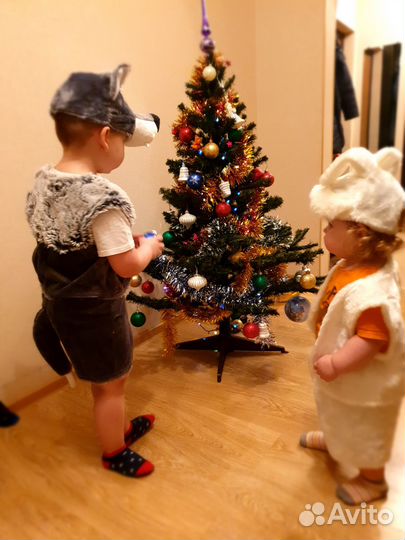 Костюм зайца, костюм волка на праздник