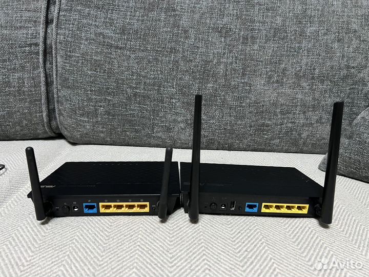 Роутер asus 2шт