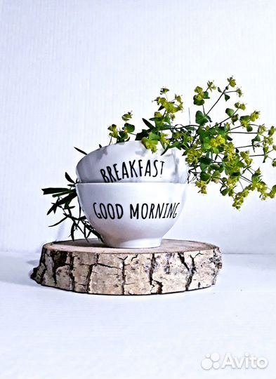 Миска фарфор 2 штук