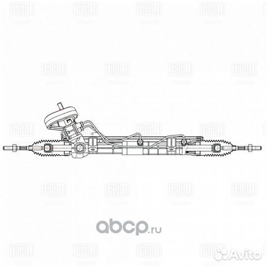 Рулевая рейка для volkswagen lavida 1 поколение, 2