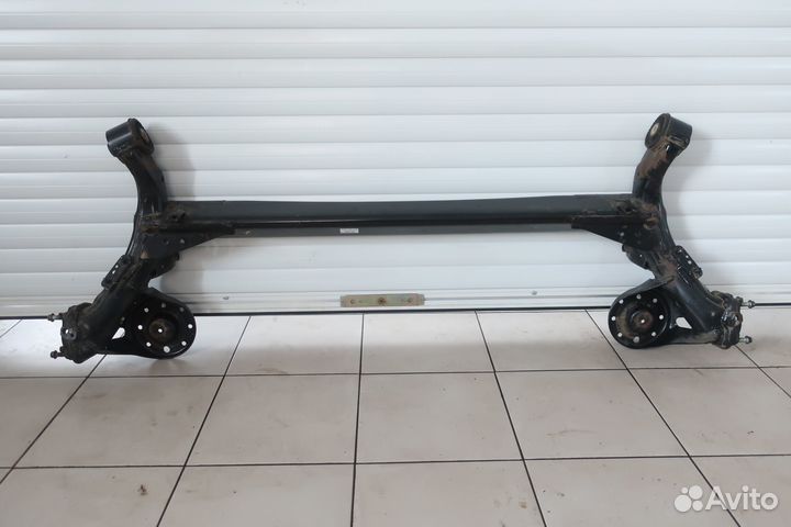 Балка задняя Hyundai Solaris 1 барабаны