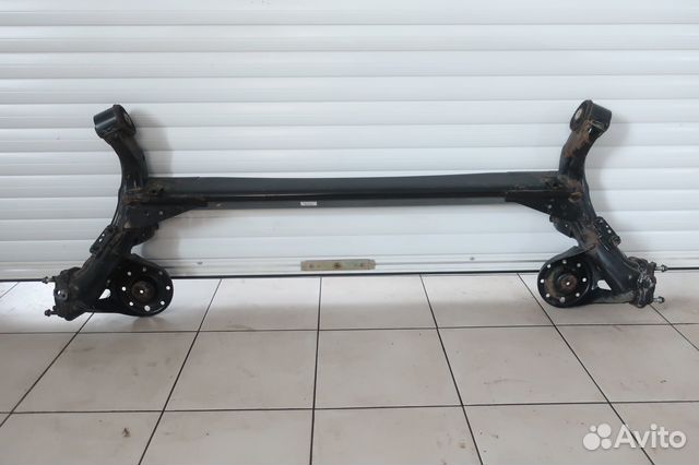 Балка задняя Hyundai Solaris 1 барабаны