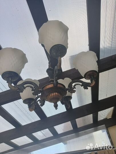 Люстра потолочная бу СССР