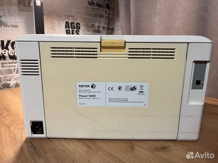 Принтер xerox phaser6000