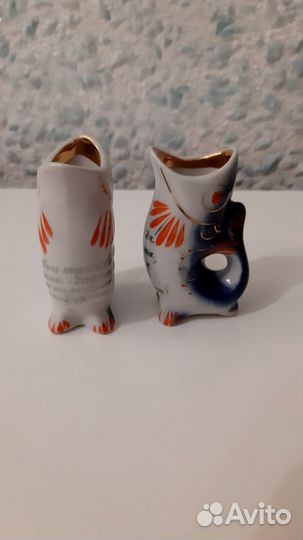 Рюмки СССР рыбки