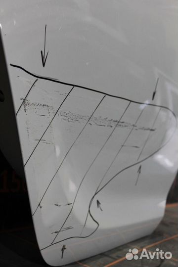 Дверь задняя правая - Opel Astra J