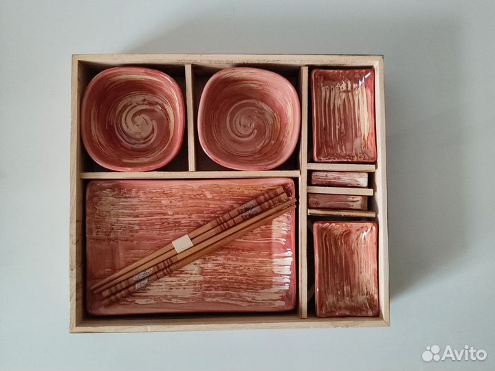 Набор для сервировки (роллы, суши) новый