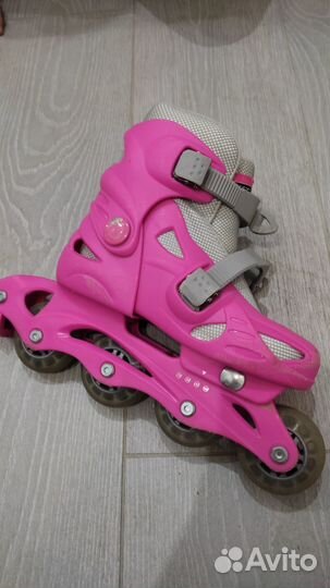 Ролики + экипировка (для девочки)