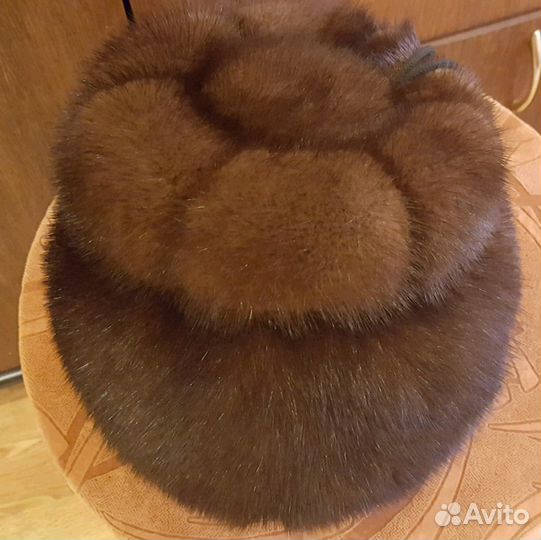 Норковая шапка, ромашка с кисточками. Состояние от