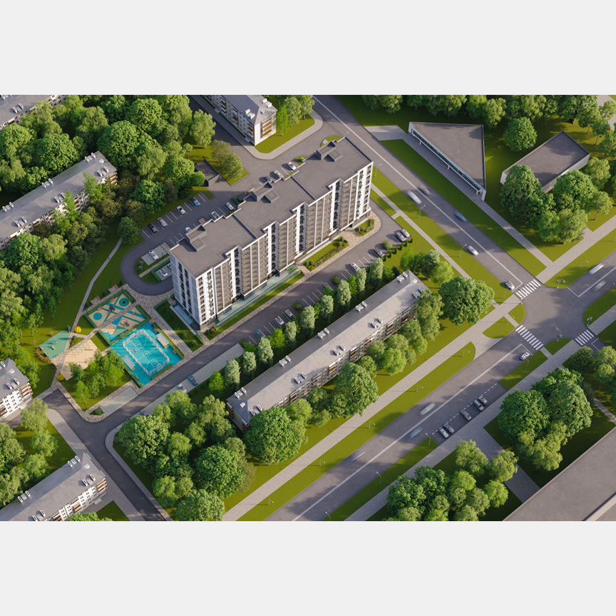 2-к. квартира, 64,4 м², 4/11 эт.