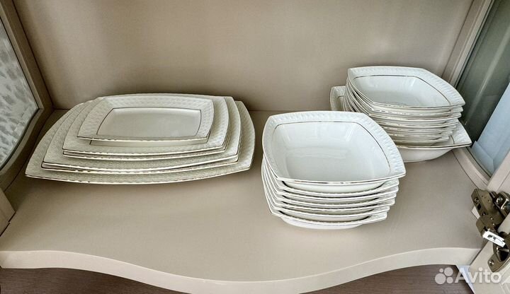 Посуда Снежная Королева Коралл