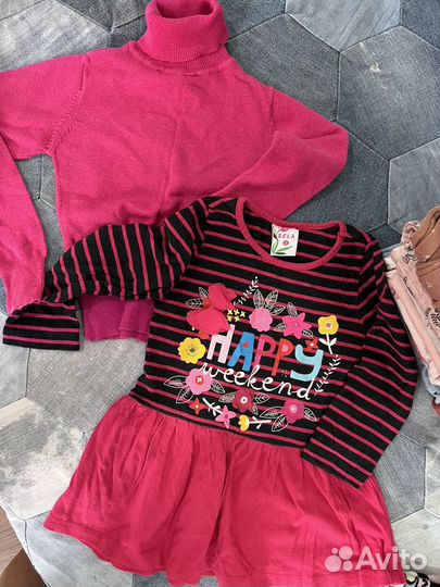 Детские вещи пакетом 86 92