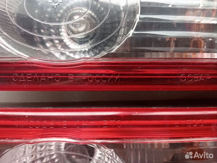 Задние фонари ваз 2109, 2114