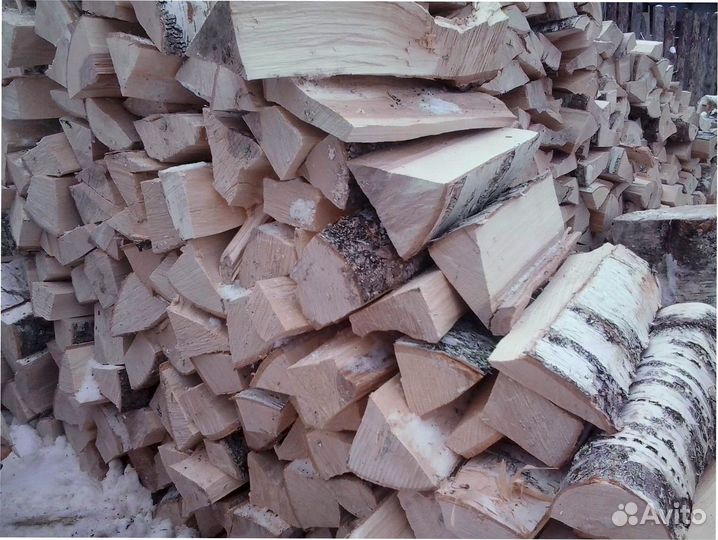 Колотые дрова с доставкой