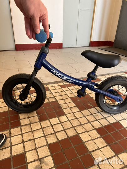 Беговел globber GO bike AIR, синий