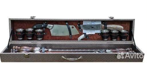 Подарочный шашлычный набор 11