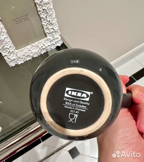 Сливочник молочник Икеа IKEA