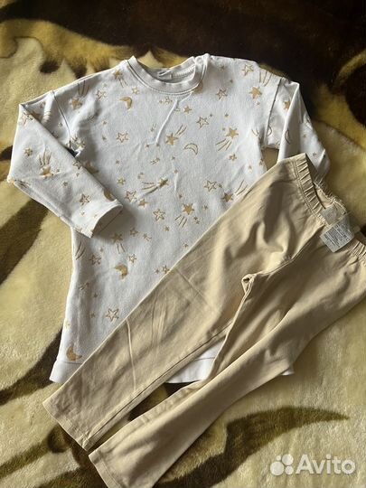 Костюм туника+штаны H&M 104