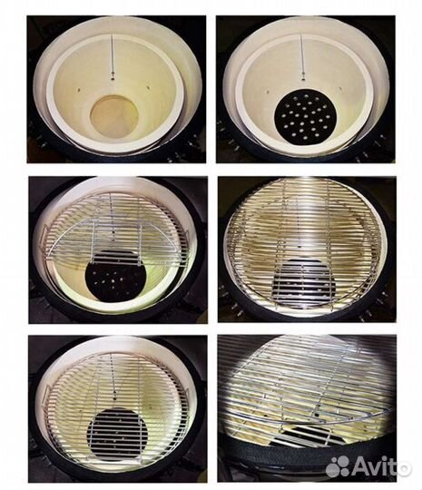 Керамический гриль Start Grill 12 зеленый