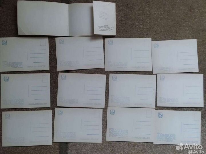 Набор открыток. Времена Года. Рис. В.Сутеев. 1959г