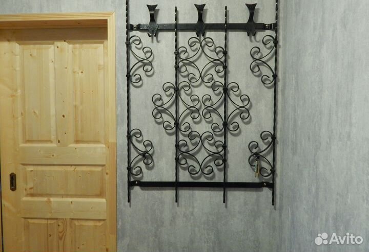 Вешалка в прихожую кованная, винтаж