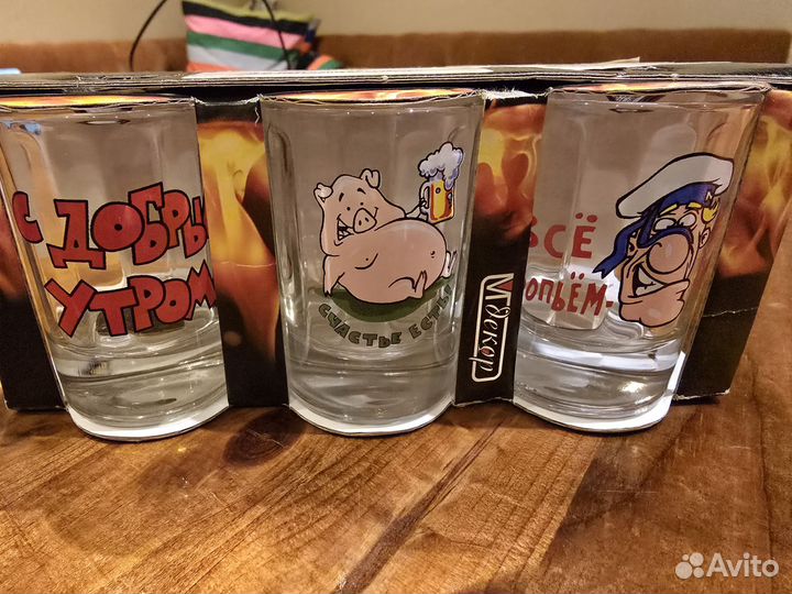 Набор стопок 6 шт