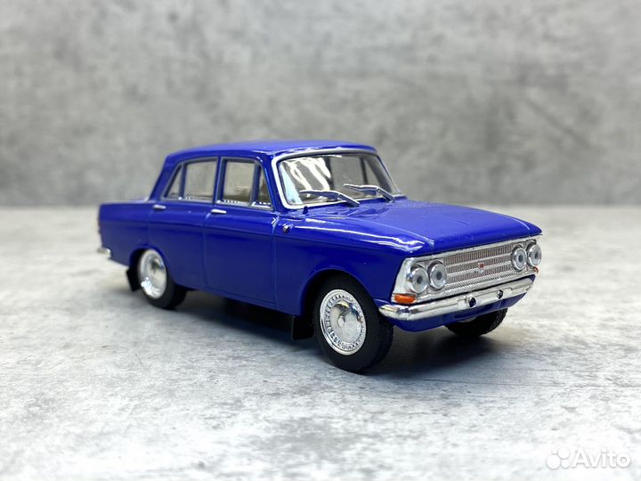 Коллекционная модель Москвич-408 1:43 DeA