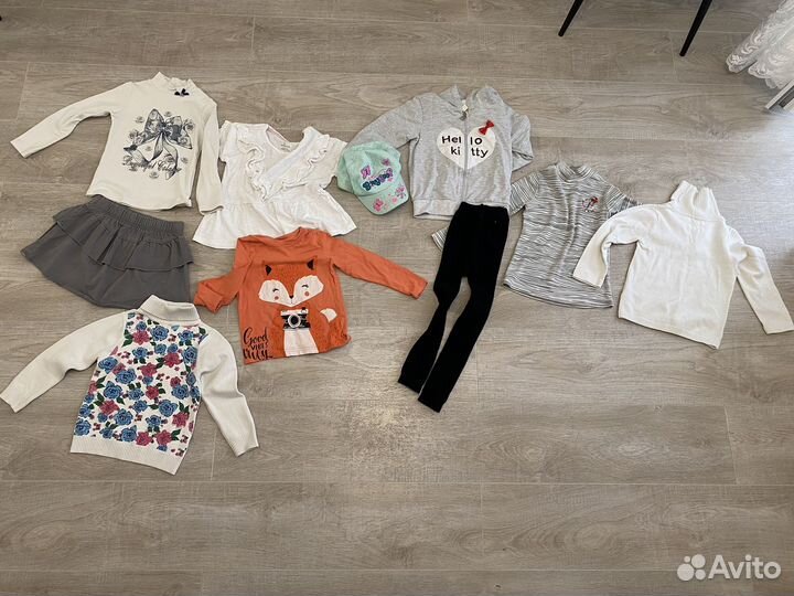 Детские вещи пакетом для девочек