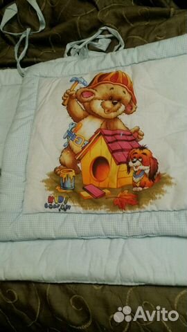 Бортики в детскую кровать