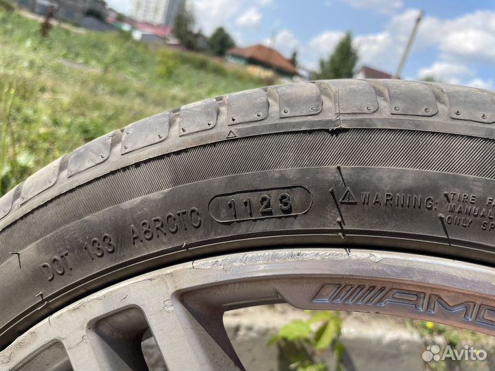 R18 Диски Mercedes AMG оригинал с резиной