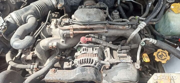 Двигатель субару форестер сг 2004года ej253