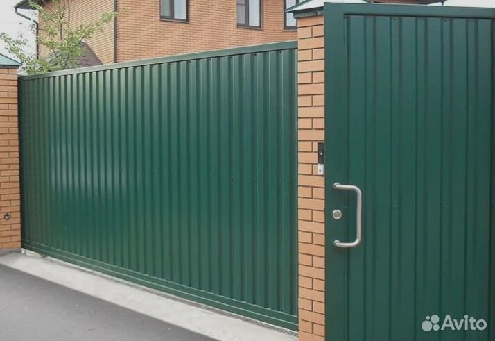 Ворота для коттеджа 5,4*2,1м