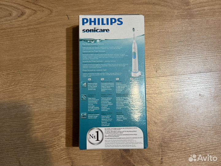 Электрическая зубная щетка philips