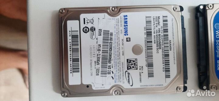 Жесткий диск HDD 3.5, 2.5