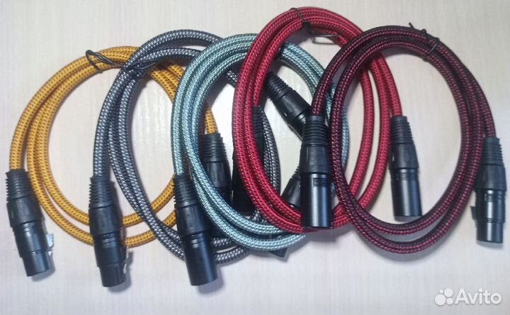 Кабель микрофонный XLR/XLR 1, 5 m