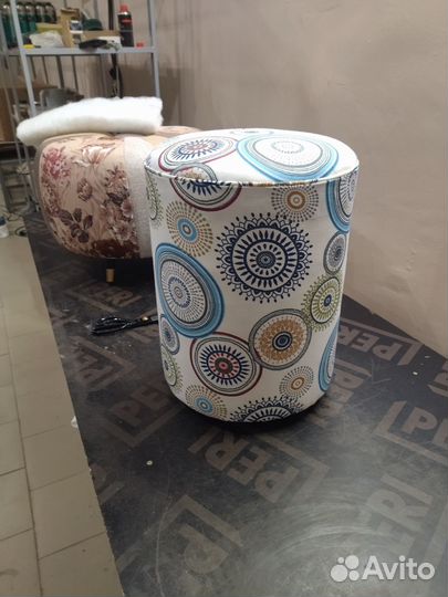 Пуф круглый