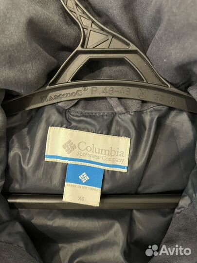Пуховик columbia xs