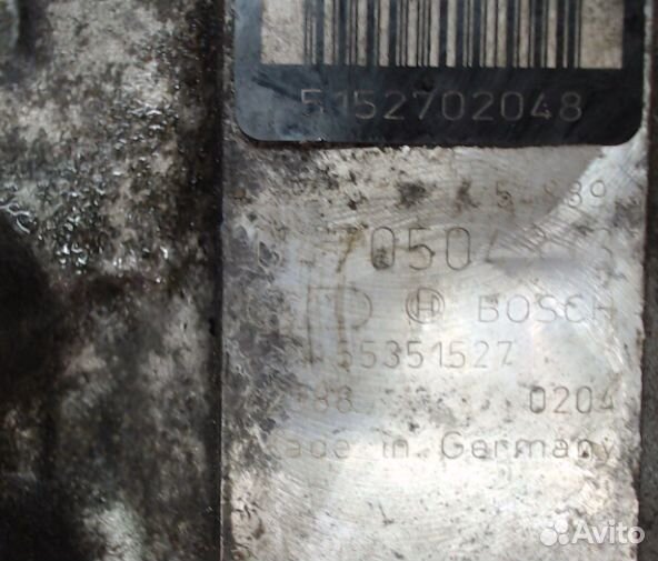 Тнвд Opel Zafira A 0470504213