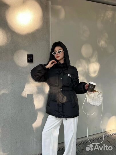 Пуховик женский Miu Miu