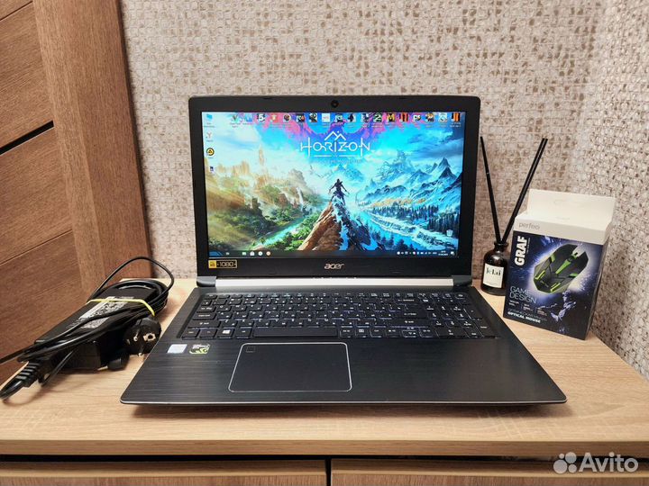 Игровой Ноутбук acer i5,GTX1050,озу16Gb,SSD,IPS