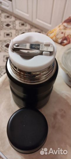 Термос для еды, широкое горло